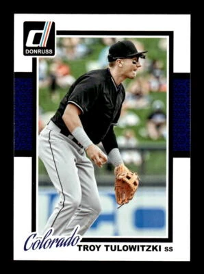 2014 Donruss #290 Troy Tulowitzki - Image 1 of 2