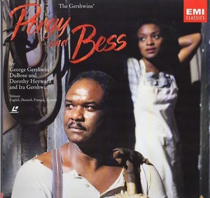 GERSHWIN PORGY AND BESS London Philharmonic: Simon Rattle PAL LASERDISC - Picture 1 of 1