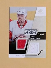 2008-09 SP Game Used Authentic Fabrics Dual #AF-HO Tomas Holmstrom Detroit...