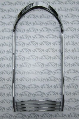 1965 Buick Riviera Chrome Headlight Bezel. Cathedral Molding. Die Cast Chrome - Image 1 of 4