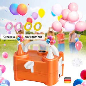Ballonpumpe Elektrische Ballonaufblasgerät Aufblasgerät für Luftballons NEU DHL - Bild 1 von 16