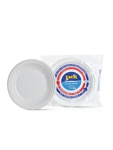 100 Piatti di plastica Fondi 5 Conf da 20 pezzi monouso Riutilizzabili Micronde - Foto 1 di 2