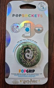 Popsockets Harry Potter Serpentard Vert Floral, PopGrip Téléphone Portable Pop Prise - Photo 1 sur 4