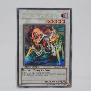 YuGiOh Ally of Justice Catastor HA01-EN026 Hidden Arsenal Secret Rare Limited Ed - Picture 1 of 2