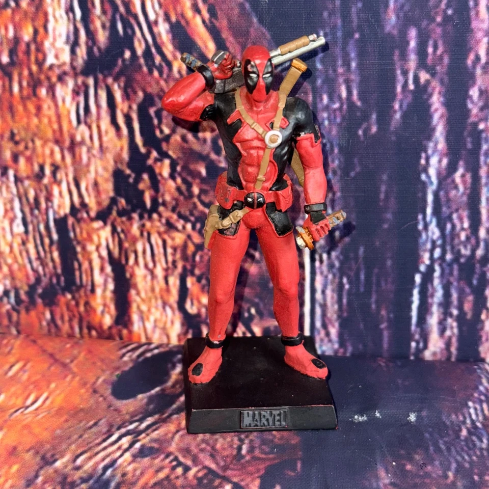 Estatua coleccionable fundido a presión Eaglemoss 2007 Marvel Deadpool #56 LEER Foto 1 de 4