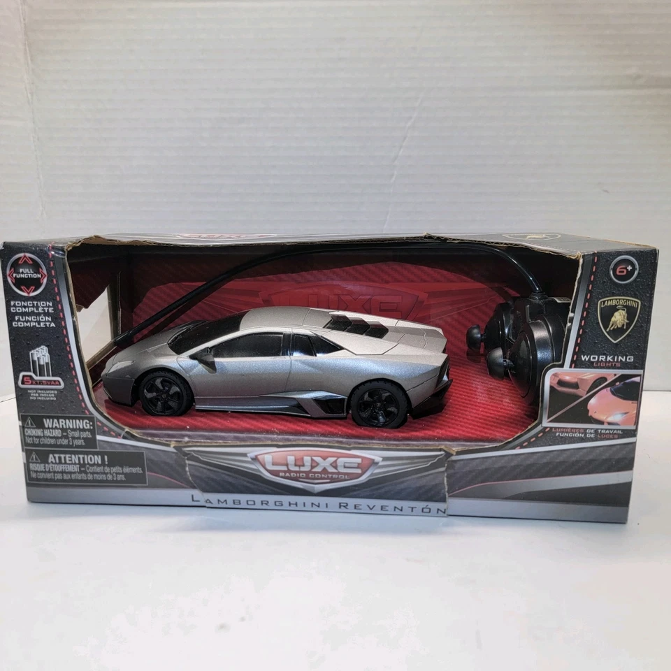 NKOK Luxe Radio Control Lamborghini Reventon RC Car 1 14 Scale Silver