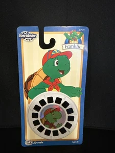 2004 Franklin Turtle 3D View Master 3 Reel New Sealed Pack Fisher Price Mattel - Picture 1 of 2