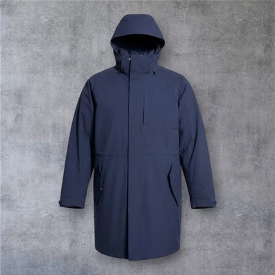 LANDS END Mens Insulated Parka Navy Blue SIZE XL 46-48 - Image 1 of 4