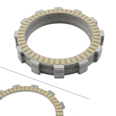 9x Clutch Friction Disc Plate Kit For Suzuki GS1000G 80-81 GS1100E 80-83 GS1150 - Image 1 of 4