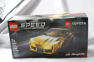LEGO (76901) SPEED CHAMPIONS: Toyota GR Supra, Used W/Box 100% Complete W/Manual - Picture 1 of 15