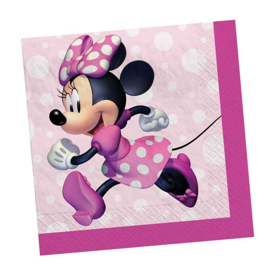 Minnie Mouse Forever 餐巾饮料 16 克拉 — 第 1/1 张图片