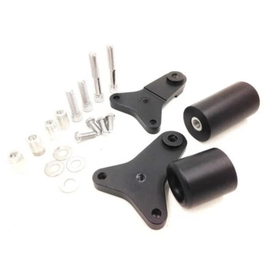 Motorcycle Frame Slider Falling Protector Fit Suzuki GSXR600/750 2011-2016 Black - Image 1 of 3