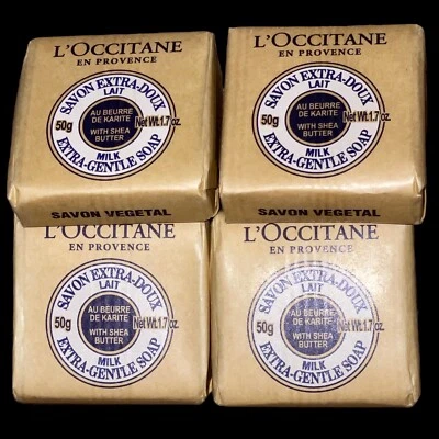 4 - L'Occitane En Provence Milk Shea Butter Extra Gentle Body Soap  1.7oz FRANCE - Image 1 of 3