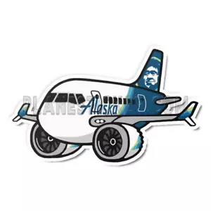 Alaska Airlines Boeing 737 MAX Magnet - Picture 1 of 1
