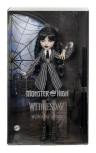 Monster High X Wednesday: Wednesday Addams Doll - NUEVO - Imagen 1 de 8