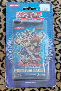 YU-GI-OH! 2008 PACK PREMIUM 2 tarjetas blister de juego selladas vintage sin abrir - Imagen 1 de 2