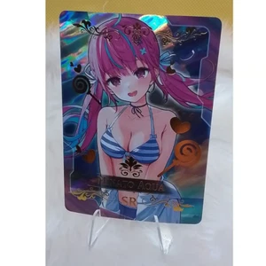 Goddess Story Minato Aqua SR Holo Anime Waifu Trading Card - Picture 1 of 1