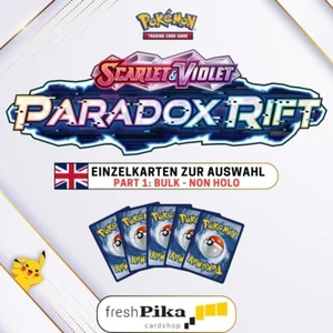 Pokemon - PAR - Paradox Rift (Part 1) - English 🇬🇧 Einzelkarten zur Auswahl - Bild 1 von 132