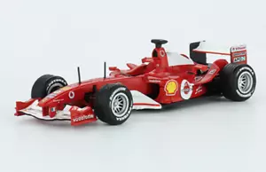 Ferrari F2004 Rubens Barrichello Rare Formula 1 F1 Diecast Car 1:43 + Magazine - Picture 1 of 3