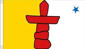 NUNAVUT FLAG 5' x 3' Canada State Province Canadian Provinces - Picture 1 of 1