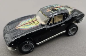 Rare Hot Wheels Corvette Stingray black Real Riders 1979 Hi-Raker Rubber tires - Picture 1 of 9