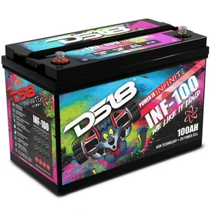DS18 INF-100AH 12 Volt AGM Car Audio Power Cell Battery - 2800 Watts Rms | 100Ah - Picture 1 of 6
