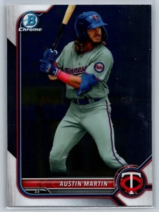 2022 Bowman #BCP-139 Austin Martin Chrome Prospects - Picture 1 of 2