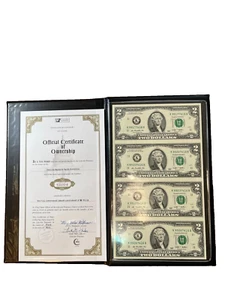 2009 Series $2 two Dollar Bills Fed Reserve Note Boston MA - Picture 1 of 9