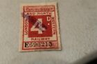 London And North Western Railway 4D (Pence) Newpaper Parcel Stamp Great Britain