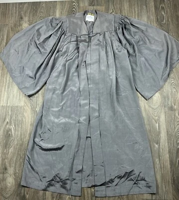 Vestido Jostens Judicial Bata Gris Custome 510 Acetato Algodón Foto 1 de 4