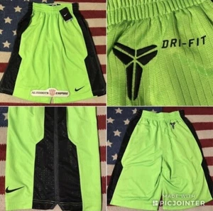 Vintage NIKE AIR DRI-FIT ELITE BASKETBALL KOBE MAMBA GRINCH Shorts S I III V Kb - Picture 1 of 10