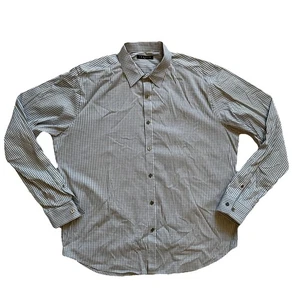 Theory Men’s Xl Cotton Bornf Long Sleeve Button Dress Shirt - Picture 1 of 3