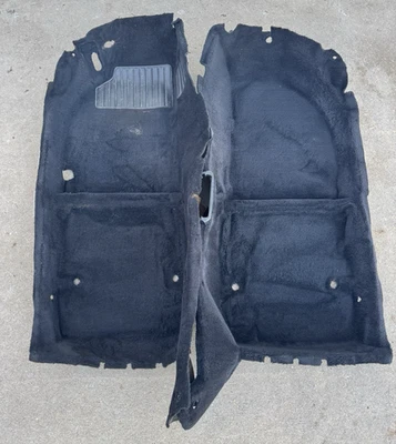 Juego de alfombras interiores de conductor Toyota MR2 1991-99 negras OEM derecha izquierda SW20 Foto 1 de 4