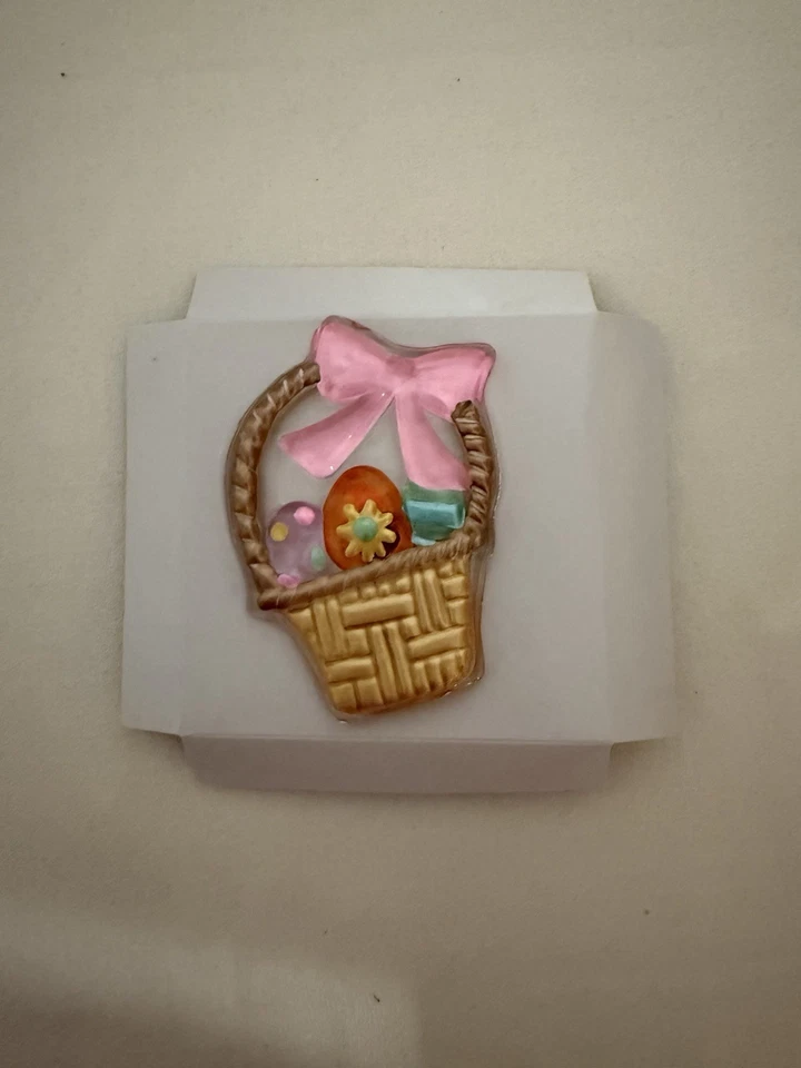 Cesta de Pascua Demdaco Glass Fusion Pop Ins nueva sin caja Foto 1 de 1