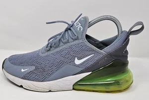 NIKE AIR MAX 270 OBSIDIAN MIST WHITE LIME GREEN WOMEN'S ATHLETIC SHOES SIZE 6.5 - Picture 1 of 8