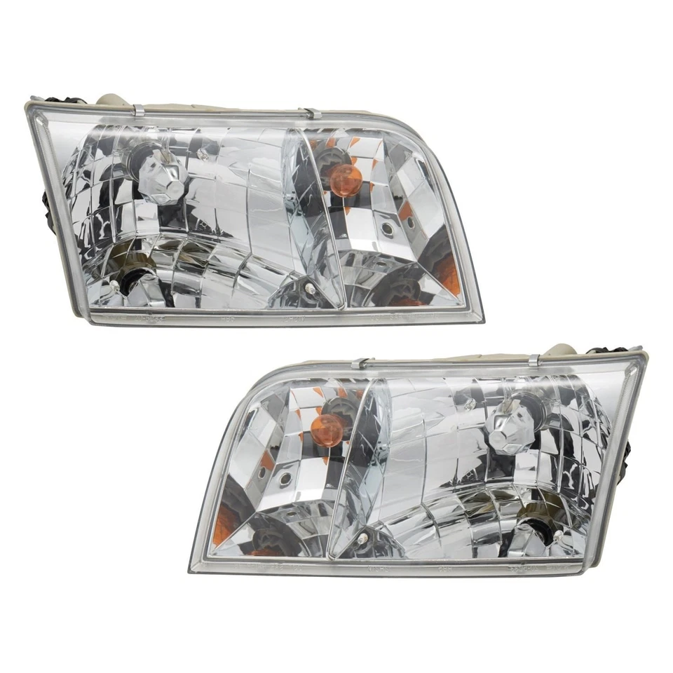 For Ford Crown Victoria 98-11 Headlight Set Driver & Passenger Side Replacement - Image 1 of 1