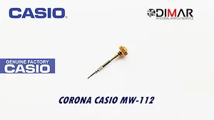 Casio Corona/ Watch Crown, for Models. MW-112, -Gold Tone- - Picture 1 of 1