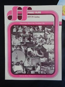 Family Films Filmstrips Catalog Vintage 1977-79 Films About the Christian Life - Picture 1 of 3
