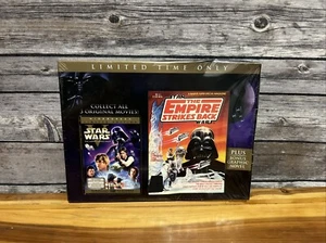 Limited Edition Star Wars Empire Strikes Back & Bonus Graphic Novel DVD Set NEW - Picture 1 of 3
