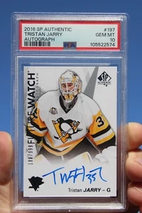 Reloj Tristan Jarry SP 2016-17 Future automático FWA #197 PSA 10 gemas como nuevo novato radiocontrol - Imagen 1 de 2