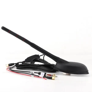 Auto DAB+GPS+FM Antenne Aktive Amplified Top Dachhalterung Wasserdicht - Bild 1 von 12