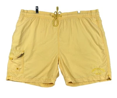 Tommy Bahama Relax Swim Trunks Men's XL Yellow Mesh Lined Pockets - Image 1 of 4