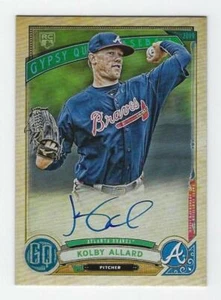 2019 Topps Gypsy Queen #GQA-KA Kolby Allard RC Auto ~ Atlanta Braves - Picture 1 of 2