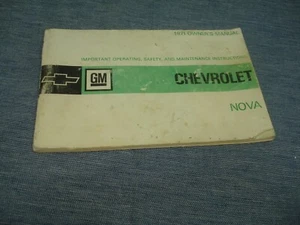 1971 Chevrolet Nova Owners Manual    LQQK! - Bild 1 von 7