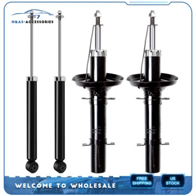 For Volkswagen Jetta 1998 99 2000 08 09 2001-2010 Full Set Of 4 Shocks Struts - Image 1 of 4