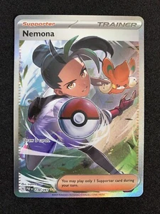 Pokemon TCG Nemona 238/091 Paldean Fates Special Illustration Rare Trainer SIR - Picture 1 of 2