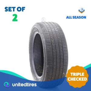 Set of (2) Used 215/55R17 Michelin Premier A/S 94V - 5/32 - Picture 1 of 4