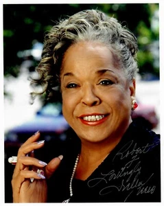"¿No lo sabes?" Foto a color 8x10 firmada a mano de Della Reese - Imagen 1 de 1