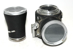 Leitz Leica Visoflex I OZYXO 16485 con lupa LVFOO 16486 5X para montaje M. - Imagen 1 de 11