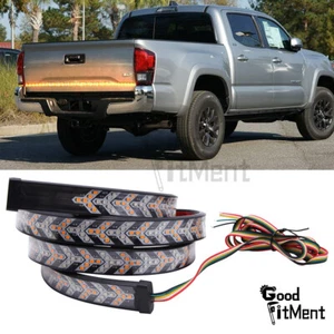 For Toyota Tundra Tacoma LED Strip 60" Tailgate Light Bar Driving Brake Signal - Picture 1 of 12